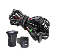 WANSONGHUI Complet rétroviseur Pour Toyota GT86 GT 86 2013 2014 2015 2016 30W LED Antibrouillard Feux De Jour DRL 6000LM 2 X Voiture Avant Antibrouillard Assemblage Style(Harness Wire)
