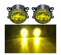 WANSONGHUI Complet rétroviseur Pour Toyota GT86 GT 86 2013 2014 2015 2016 30W LED Antibrouillard Feux De Jour DRL 6000LM 2 X Voiture Avant Antibrouillard Assemblage Style(XLM Lemon Yellow)