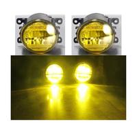 WANSONGHUI Complet rétroviseur Pour Toyota GT86 GT 86 2013 2014 2015 2016 30W LED Antibrouillard Feux De Jour DRL 6000LM 2 X Voiture Avant Antibrouillard Assemblage Style(JZ Lemon Yellow)