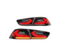 WANSONGHUI Ensemble De Feux Arrière Pour Mitsubishi Pour Lancer Pour EVO Pour X 2008-2020 Feu Arrière À LED