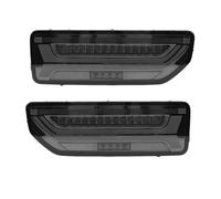 WANSONGHUI Ensemble De Feux Arrière Pour Suzuki Pour Jimny 2019-2023 Feu Arrière À LED Clignotant, Feu Stop, Feu De Conduite(Pair of black)