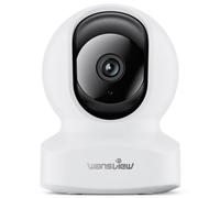 wansview 2K 3MP Caméra Surveillance WiFi pour Bébé/Animal de Compagnie | Caméra IP WiFi Intérieur avec Alerte Instantanée, Audio Bidirectionnel, Suivi Intelligent, Vision Nocturne, Q5 Blanche
