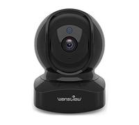 wansview Caméra de Surveillance Wi-FI, 2K Caméra IP Intérieur FHD avec Alerte instantanée, Audio Bidirectionnel et Vision Nocturne pour Surveillance de Animal de Compagnie/Bébé - Q5 Noire