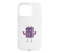 Want to See My Six Pack de Briques de Construction Violettes Coque pour iPhone 15 Pro Max