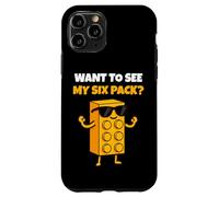 Want to See My Six Pack Funny Bricks Lover Master Builder Coque pour iPhone 11 Pro