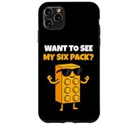 Want to See My Six Pack Funny Bricks Lover Master Builder Coque pour iPhone 11 Pro Max
