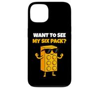 Want to See My Six Pack Funny Bricks Lover Master Builder Coque pour iPhone 13