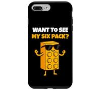 Want to See My Six Pack Funny Bricks Lover Master Builder Coque pour iPhone 7 Plus/8 Plus
