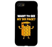 Want to See My Six Pack Funny Bricks Lover Master Builder Coque pour iPhone SE (2020) / 7/8