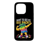 Want to See My Six Pack Funny Kids Boys Master Builder Coque pour iPhone 15 Pro
