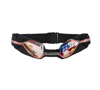 Wantalis Mixte Ceinture double poche extensible, Orange, FR : Taille Unique (Taille Fabricant 75 - 160 cm) EU