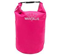 Wantalis Sac Etanche PVC 500D | Totalement Imperméable | Thermo-soudé | Ultra résistant | avec Sangles de Transport | 5L / 10L / 15L | 6 Couleurs