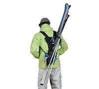 Wantalis SKIBACK Porte ski, Noir Adulte Standard