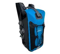 WAVEBAG Lagoon Pro | Sac Etanche IPX7 | 25 litres | Totalement Imperméable | Dos renforcé | Ultra résistant et Confortable | Poche intérieure + Filet extérieur
