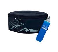 WANTALIS Weasy 2 Ceinture Running avec Poche étanche + 2 Grandes Poches Filet, 1 Poche Zip, Porte Dossard et Porte Bâtons | Running, Trail, Voyage