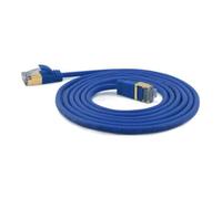 wantec wantec Câble de raccord SSTP 0,25 m bleu CAT6A connecteur 4 mm 7129 Quantité:1