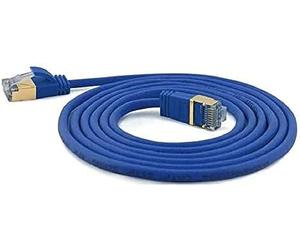 wantecWire 7127 Câble Patch avec Top Qualité Extra Fine Bleu