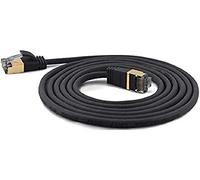 wantecWire 7204 Extra Fine Câbles Ethernet Câble Patch avec Top Qualité Noir
