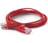 wantecWire 7267 Extra Fine Câble Patch avec Top Qualité Rouge