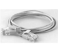 wantecWire Câble Patch UTP Cat.6 UTP Extra Fin, 2 m, Blanc