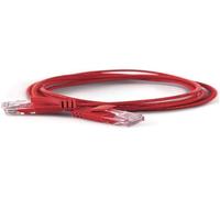 wantecWire Extra Thin Patch Cable CAT.6 UTP Length 3 m Red red Länge 3m