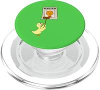 Wanted! Amusant pour Les Amoureux des Chats, Observant Les Oiseaux et Les Canards PopSockets PopGrip pour MagSafe