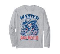 Wanted and Wild Cowgirl Smoking Manche Longue