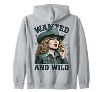 Wanted and Wild Cowgirl Smoking Sweat à Capuche