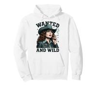 Wanted and Wild Cowgirl Smoking Sweat à Capuche