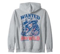 Wanted and Wild Cowgirl Smoking Sweat à Capuche