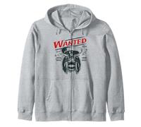 Wanted Dead Alive Récompense 5000 Western Legend Sweat à Capuche