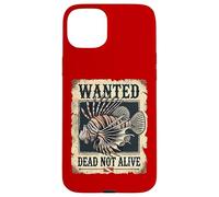 Wanted Dead Not Alive - Plongée sous-Marine Amusante avec Lionfish Coque pour iPhone 15 Plus