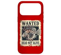 Wanted Dead Not Alive - Plongée sous-Marine Amusante avec Lionfish Coque pour iPhone 17 Pro Max