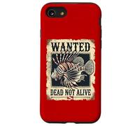 Wanted Dead Not Alive - Plongée sous-Marine Amusante avec Lionfish Coque pour iPhone SE (2020) / 7/8