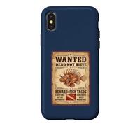 Wanted Dead Not Alive | Récompense Tacos de Poisson Coque pour iPhone X/XS