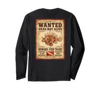 Wanted Dead Not Alive | Récompense Tacos de Poisson Manche Longue