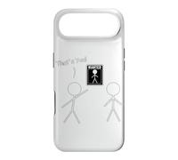 Wanted Sign That's You! Stick Figure Stickman imprimée drôle Coque pour iPhone Air