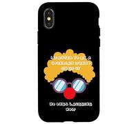 Wanted to Be Comedian Noone Laughing Comedy Jokester Coque pour iPhone X/XS