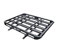 wanwanper Barres de toit universelles en aluminium, SUV Universel, Barres de Toit Bagages de Toit Bagages Panier Cargo Barres de Toit Alliage d'Aluminium + ABS Capacité 68 kg 127 x 97cm