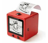 WANWEN AI Sticker Box Printer, Smart AI Voice Sticker Printer Box, Mini Thermal Label Printer with Display, for Home, Office, Study & DIY Projects, with Rolls Paper