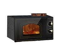 WANWEN Four à Micro-Ondes intégré, ménage Automatique Multifonction 700 W 20 L Petit Mini Four à Ondes Lumineuses, Facile à Nettoyer, contrôle Uniforme de la température, Blanc Little Surprise
