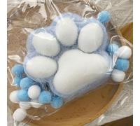 WANWEN Squishy Patte de Chat, Fluffy Cat Paw Squishy, Jouet à Presser en Forme de Patte de Chat, Jouet de Pattes de Chat en Silicone, Cat Paw Squishy (B)