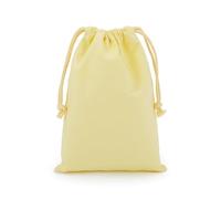 WANYI 2 Pièces Pochon Tissu 18x25cm Pochette Tissu en Coton Sacs Cadeaux avec Cordon de Serrage Sac Tissus pour Anniversaire Mariage Cadeau Bijoux