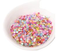 WANYI 200g Paillettes Étoile en Forme D'étoile, Confettis Noel 3mm mini Star Confettis Étoiles Paillettes Pour Vacances Anniversaire Décorations de Fête Fournitures Nail Art