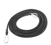 WANYI 3M Tendeurs Elastique avec Crochets Tendeur Elastique Noir Sangles de Serrage Extension 2,5X Corde Élastiques pour Voiture, Vélo, Camping, Bagages et Rangement