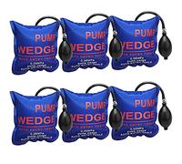 WANYI 6 Pièces Coussin de Levage Pneumatique Air Wedge Pump Air Coussiné Puissant Coussin de Montage our Installation des Portes, Fenêtres Vert