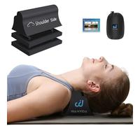WANYIDA Relaxant pour le cou et les épaules, oreiller chiropratique pour soulager la douleur, dispositif de traction cervicale pour l'alignement de la colonne cervicale.