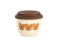 Wanyidaxing Tasse à café ou à thé avec couvercle en forme d'ours en peluche de 237 ml (style 2))