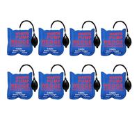 WANYIG 8 Pièces Air Wedge Pump Wedge Air Coussiné Puissant Outils à main Alignment Tool Inflable pour Installation des Portes, Fenêtres Vert