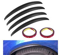 WANYIG Elargisseurs d'Aile Universel Voiture Fender Garde-boue pour Auto 33CM Protection Roue Universel Extension d'enjoliveur élargisseur de garde-boues (4 Pièces)